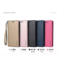100pcs/Lot Hanman Flip Leather Phone Case For Samsung Galaxy A03S Core A02S A11 M11 A12 F12 M02 Magntic Card Holder Wallet Coque