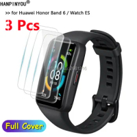 3Pcs for Huawe Honor Watch ES SmartWatch Band 6 Bracelet Ultra Thin HD Clear Soft TPU Hydrogel Film Screen Protector (Not Glass)