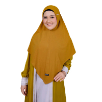 Alwira Hijab Bulan Sabit L Non Pet Jersey Super Cantik  Kerudung Instan Nyaman Panjang