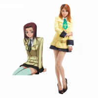 Customize for adults and kids New Free Shipping Code Geass Kallen Cosplay Costume School Uniform