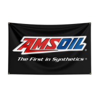 90x150cm Amsoil Flag Polyester Printed Oil Banner For Decor