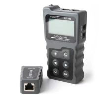 PoE Checker Tester Multi-functional LCD Network Cable Tester PoE Checker Inline PoE Voltage and Curr