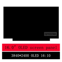 16'' UHD 4K LCD Display Screen IPS Panel Matrix for ASUS Vivobook Pro 16X N7600 N7600P ATNA60YV02-0 OLED 3840X2400 40pins