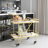 Manicure Auxiliary Salon Trolley Barber Medical iron Salon Trolley with Wheels Tattoo Kosmetik Wagen