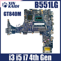 B551LA MAINboard For ASUS PRO B551LG B551LD B551LJ B551L Notebook Motherboard with I3 I5 I7-4th Gen CPU GT840M 100% Working Well