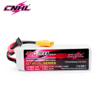 CNHL Lipo 4000mAh 22.2V 6S 40C Battery With XT90 Plug For RC Car Boat Airplane Helicopter Jet Edf Quadcopter Truck Truggy