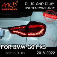 Tail Light For BMW X3 2018-2022 G01 автомобильные товары Rear Lamp LED Lights Car Accessories xDrive30d G01 M40i Taillights