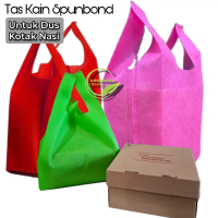 Kodian Isi 20 Tas Kain SpunBond Ukuran 17x33x11 cm , 28x45x12 cm , 36x55x15 cm Besar Sedang Model Kr