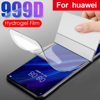 Hydrogel Film On The For Huawei Y5 Y6 Y7 Y9 Prime 2018 Y 5 6 7 9 2017 Ii Screen Protect Huawey Huvai Cover Protect Film
