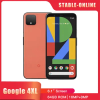 Google Pixel 4 XL 4XL 4G Mobile Phone NFC Face ID 6.3'' 6GB+64/128GB 12.2MP+16MP+8MP Snapdragon855 Octa-Core Android SmartPhone