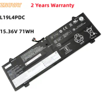 ZNOVAY L19C4PDC 15.36V 71WH/4622mAh Laptop Battery For Lenovo Ideapad Yoga 7-14ITL5 7-15ITL5 Series 5B10Z26482 L19L4PDC