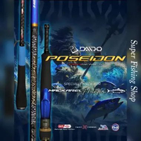 Joran Daido Poseidon Mackarel Hunter 185cm Jigging Rod Ring Fuji PE 1-3