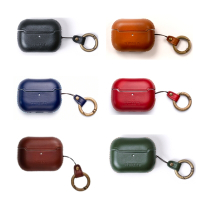 【n max n】AirPods Pro 2 雅致系列耳機皮革套-6色任選