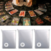 25UC 50Pcs Dustproof Card Cover Matte Clear Card Sleeves Trading Card Protector Guard