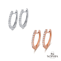 SOPHIA 蘇菲亞珠寶 - 圍繞 14K 鑽石耳環