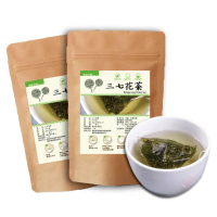 【DING CAO 鼎草】道地三七花茶x2袋(三七花茶2gx10入/袋)