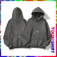 nm2023 NEWKanye เสื้อกันหนาวหมวกเกาหลีเสื้อกันหนาวหมวกแจ็คเก็ต Essentials เสื้อกันหนาวหมวกพิมพ์ตัวอั