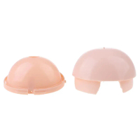 หัวเกล้าตุ๊กตาปลายนุ่มเปลือกแข็งสำหรับตุ๊กตาขนาด 12 นิ้ว รุ่น Takara RBL และ Blythe