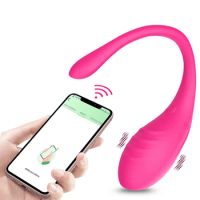 Wireless Bluetooth G Spot Dildo Vibrator for Women APP Remote Control Wear Vibrating Egg Clit Female Panties Sex Toys for Adults