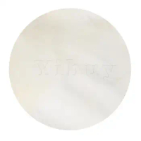 Yibuy 45cm Diameter Thin Skin Drums Head Depilatory Thinskin Replacement Material for Bongo Drums / Shaman Drums Beige