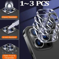 Pelindung Kamera 1~3 Keping Untuk iPhone 17 16 15 Pro Max Filem Lensa Kamera Untuk Apple iPhone 15 i