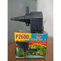 AQUILA P2600 LIQUID FILTER POMPA AIR CELUP FILTER AQUARIUM HIDROPONIK