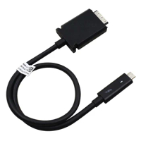 USB-C Cable for Dell Thunderbolt TB15 K16A Dock WD15 4K K17A001 fit 5T73G 3V37X