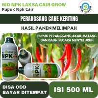 Pupuk Booster Cabai Perangsang bunga dan pelebat buah Anti rontok Npk Laksa penyubur tanaman