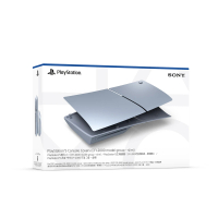 SONY 索尼 PS5 Slim光碟版 主機護蓋(亮灰銀)