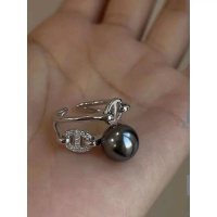 Vintage High-End Pig Nose Double Personality Ring Women's Elegant Light Luxury Niche Design Adjustab
