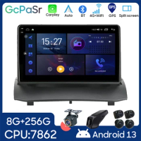 Android For Ford Fiesta MK7 2009 - 2017 Car Radio GPS Navigation Multimedia Stereo Player Carplay QLED 5G WIFI BT No 2din DVD