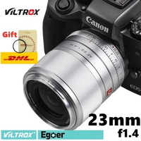 Viltrox 23mm f1.4 STM Auto Focus APS-C Prime Lens for Canon EOS-M cameras M10 M50 M100 M5 M6 MarkII