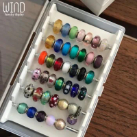 Pandora Store Bead Charm Bars Display Holder Tray Box Bracelet Trollbeads Jewelry Storage Organizer Container Acrylic Show Case