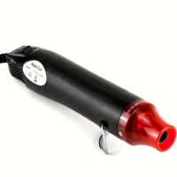 300W Mini Heat Gun with US Plug,Power Supply Operated, 110V-130V Operating Voltage - Ideal for Epoxy Resin, DIY Crafts