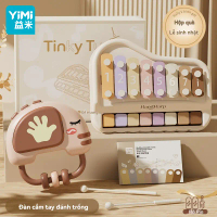 YIMI Baby 2 IN 1 Xylophone Piano Toy Alat Muzik Piano Berwarna-warni Mainan Pembelajaran Kanak-kanak