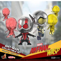 In Stock 100% Original HotToys COSBABY Ant Man Wasp COSB489 COSB490 Movie Character Model Collection Artwork Q Version