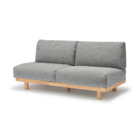 【MUJI 無印良品】木製簡約沙發/2人座 寬149*深74.5*高69cm(大型家具配送)
