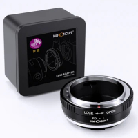 K&amp;F Concept Lens Adapter For Canon FD Mount Lens to Leica TL TL2 CL SL SL2 Panasonic S1 S1R S1H S5 Sigma fp fpL