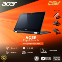 (Refurbished) ACER C738T / LENOVO 300E TOUCH SCREEN & FLIP CHROMEBOOK | Warranty 18 Month | 2 in 1 T