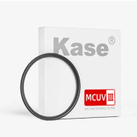 Kase MCUV III Shockproof Optical Glass Multi-Coated UV Protection Filter for Camera Lens