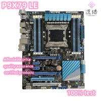 For P9X79 LE Motherboard PCI-E3.0 SATA II SATA III LGA 2011 DDR3 ATX X79 Mainboard 100% Tested Fully Work