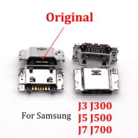 50pcs Original Micro USB 7pin Mini Connector Mobile Charging Port For Samsung J3 J300 J5 J500 J7 J700