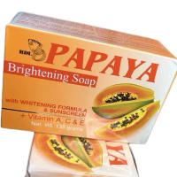 Sabun pepaya Wajah pencerah rdl original isi 2