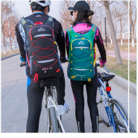 【May Shop】輕量 露營 健行登山 自行車雙肩 減壓後背包