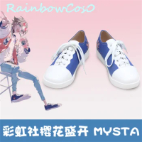 Virtual YouTuber vtuber nijisanji en mysta rias Cosplay Shoes Boots Halloween Christmas RainbowCos0 W2561