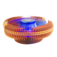 CPU Air Cooler Cpu Radiator for Intel LGA 775 1150 1155 1156 Cooling Fan Silent Cpu Fan Low Noise Aluminum Heat Sink