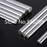 6pcs 12Mm Shaft L 200 Mm Hardened Cylinder Chrome Plated Linear Rods Axis