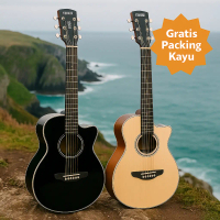 Guitar Akustik Premium YAMAHA APX  Gitar Berkualitas Tanam Besi Gratis Packing Kayu