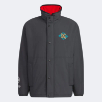 【adidas 愛迪達】運動外套 休閒外套 男外套 REV SHERPA JKT(IX4209)