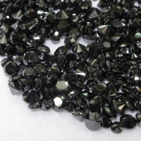 BERLIAN HITAM EROPA ASLI Original Natural Black Diamond Tabur 2.3mm Gugur 20 Murah Bukan Banjar